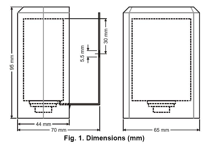 AF20室外温度传感器尺寸图